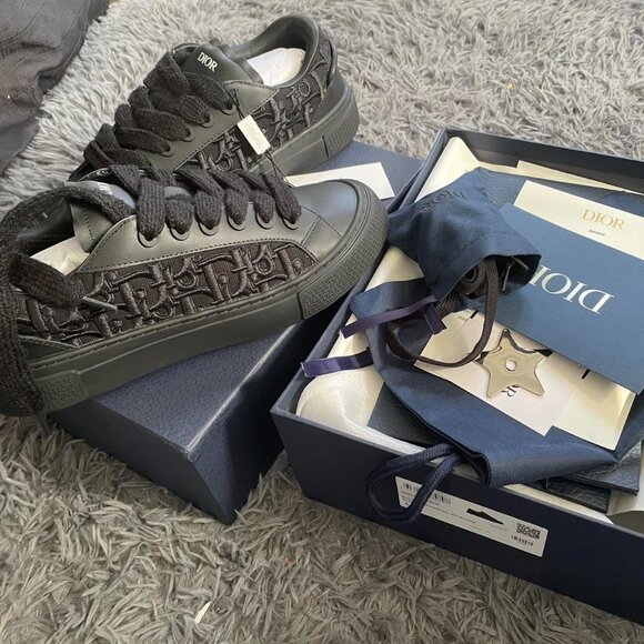 Dior B33 Women’s Black Trainers US 8 - Picture 1 of 6